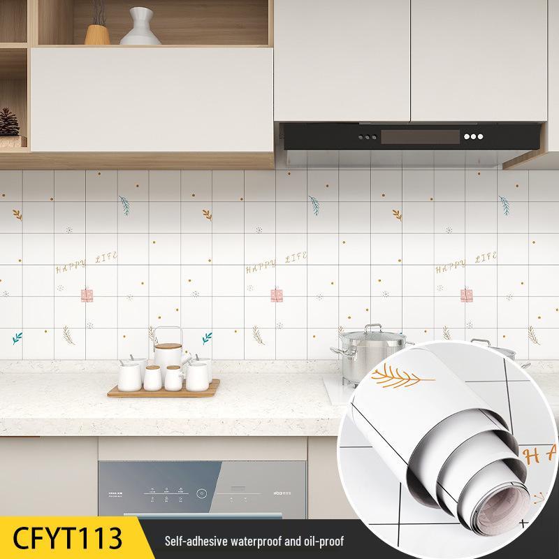 Маслостойкие и водостойкие наклейки на стену кухни: Обои для плиты против плесени, устойчивые к высоким температурам