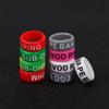 10pcs Elastic Fishing Rod Protector Protective Case Fishing Tackle Anti-Slip Ring O-shaped Ring