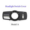 LHD RHD Car Headlight Lamp Rotary Button Foglight Switch Cover Panel For BMW 5 5GT 6 7 X3 X4 Series F10 F11 F07 F06 F01 F25 F26