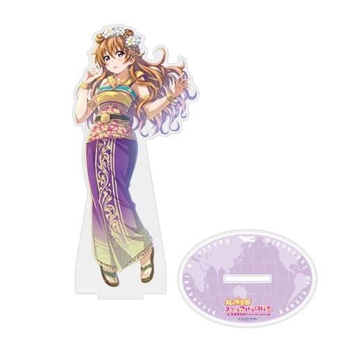 КАДОКАВА Love Live! Nijigasaki High School Idol Club Nijigaku Fantasy World Travel акриловая фигурка Kanata Konoe H170xW70mm Acrylic