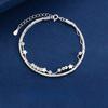 Double Gypsy Star Bracelet Female Korean Edition Light Luxury Sparkling Bracelet Internet Celebrity Ins