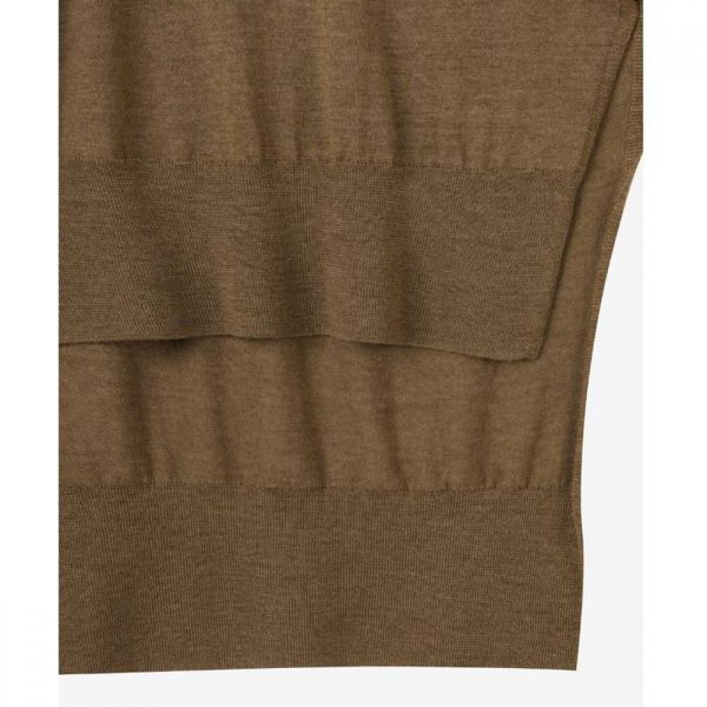 Cc Collect Turtleneck Unbalanced Pullover C254ksk034