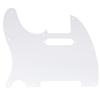 Musiclily 8-Hole TL Telecaster Pickguard for Fender USA/Mexico Standard Tele Electric Guitars, White, 1 Pick