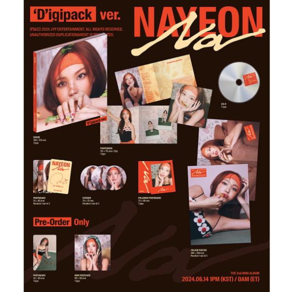 Twice NAYEON — Второй мини-альбом [NA] («Дигипак Вер.)