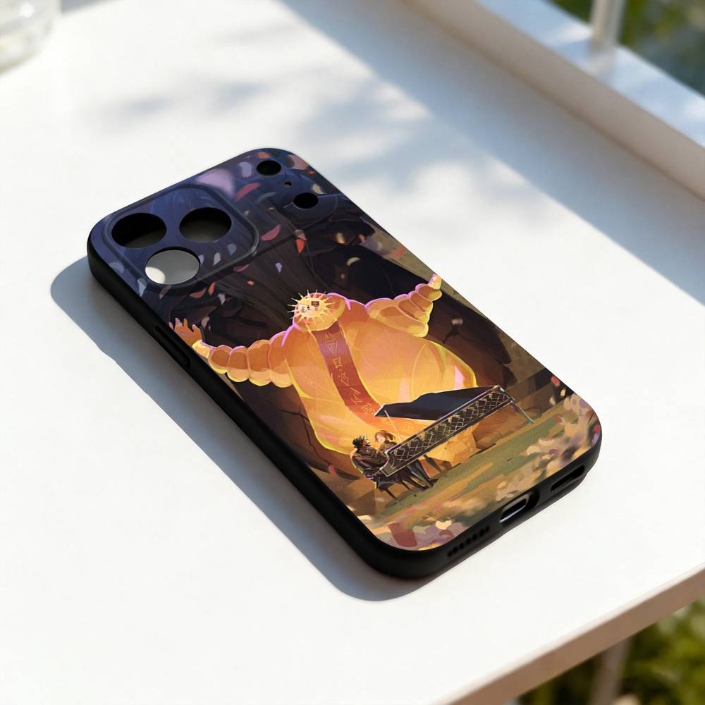 Чехол для телефона Clair Obscur E-Expedition 33 Для iPhone 11,12,13,14,15,16,17,Pro,Max,Plus,E,SE4,Air,Mini Черный Мягкая Крышка