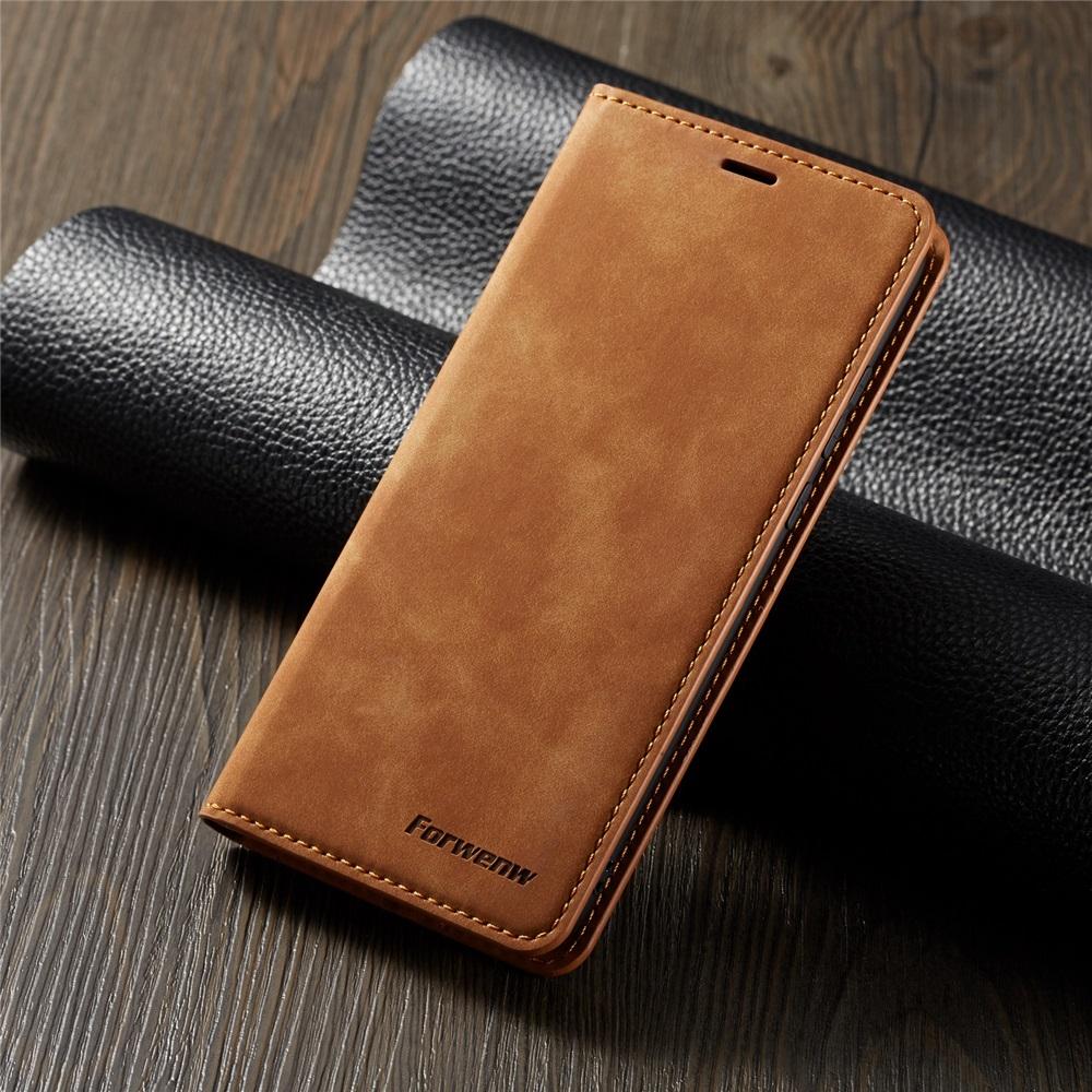 Ультратонкий матовый кожаный чехол-книжка для Huawei P40 P30 P20 Mate 30 20 Pro Lite с отделением для карт P Smart Plus 2019 2020 Fold