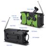 Emergency Radio with SOS Alarm Flashlight Solar Powered Hand Crank Rechargeable Radio Outdoor Camping FM AM WB Full Band Portable Radio
