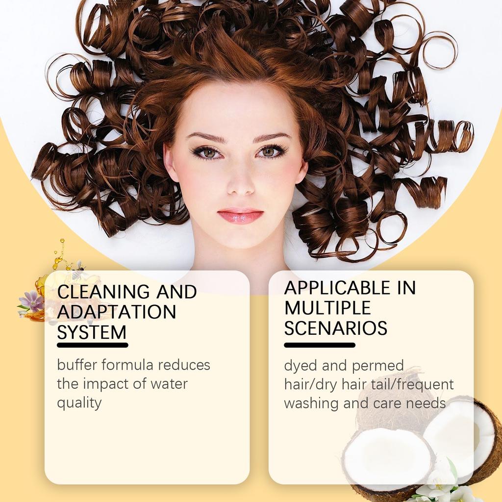 Питательный уход Шампунь Мыло Увлажняет, Разглаживает, Улучшает Жесткую Воду, Подходит Для Твердого И Портативного