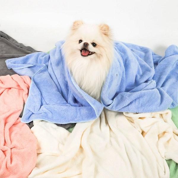 Dingdongpet Pet Soft Pet Towel Set, Korean Pet Shampoo