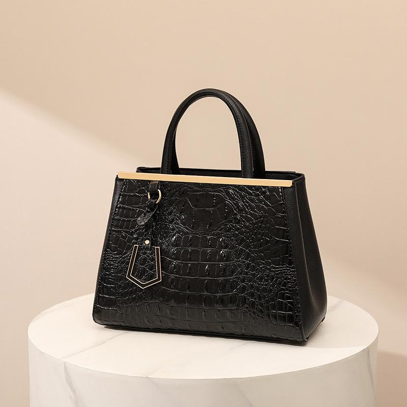 Новые европейские и американские сумки Узор крокодила Простая и модная и универсальная женская сумка, Большая вместимость, Сумка через плечо