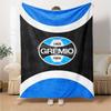 Grêmio Print Flannel Blanket High Quality Warm Comfortable Cover for All Seasons Perfect for Gifts Home Decor