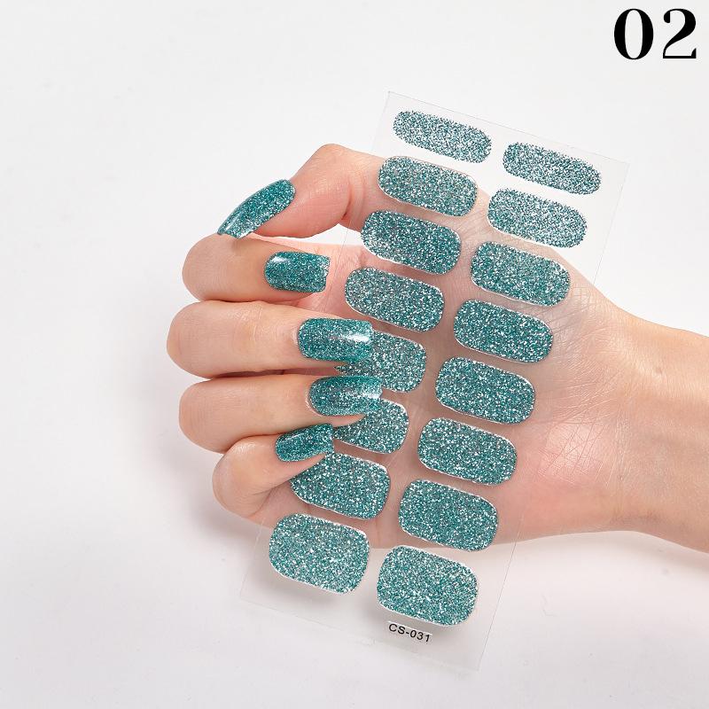 16 маленьких наклеек для ногтей, осенние и зимние однотонные наклейки для ногтей, простые водонепроницаемые наклейки для ногтей, полноцветные наклейки для дизайна ногтей