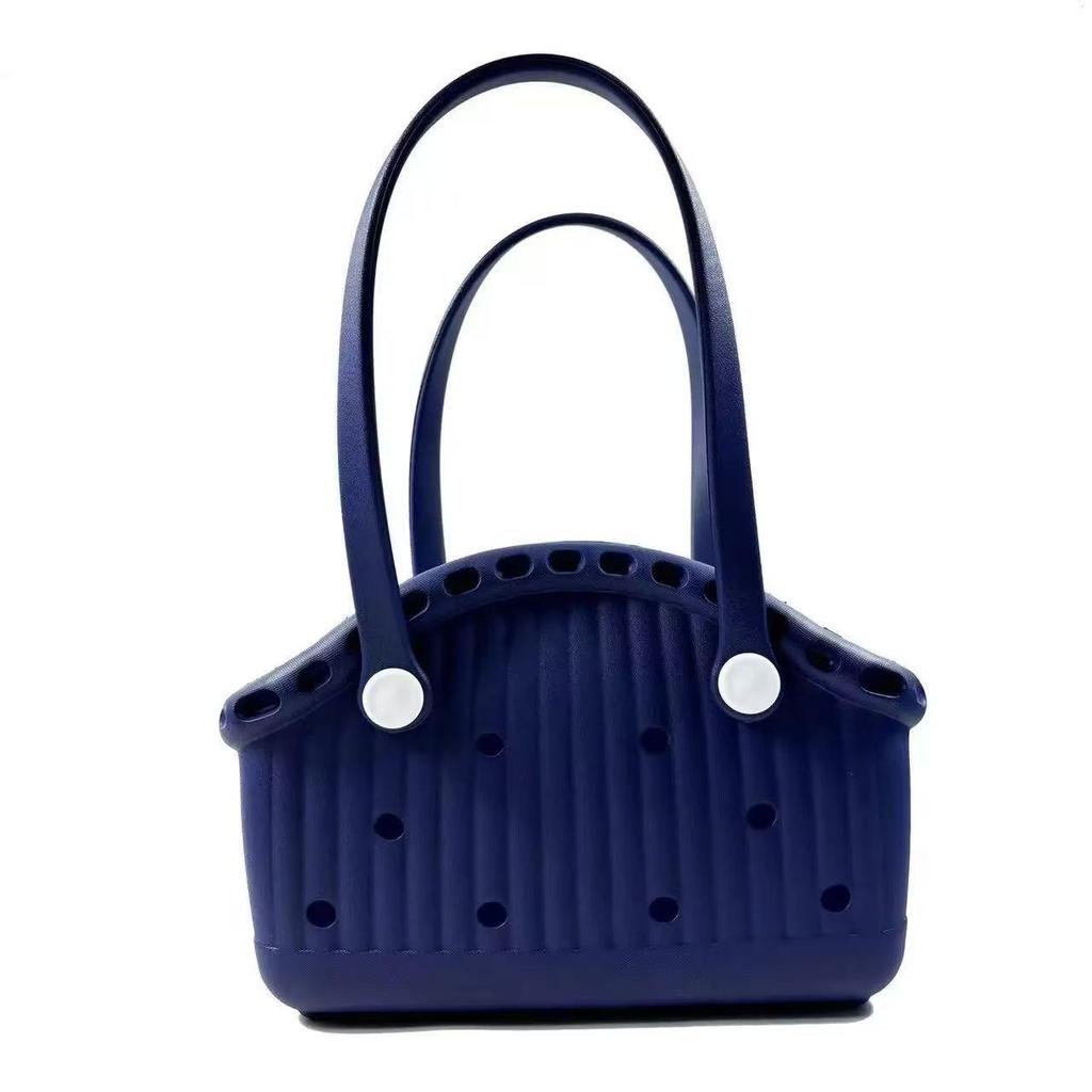 New DIY Mesh Bag for Dogs Cats EVA Pet Carrier Beach Bag Outdoor Breathable Easy Clean Shoulder Bag