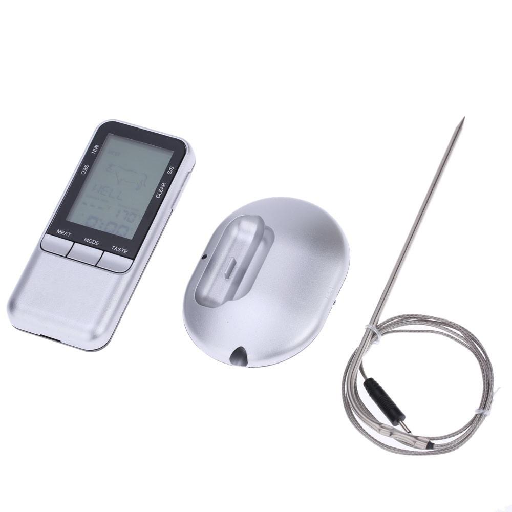 Цифровой ЖК-пульт дистанционного беспроводного барбекю, мяса, еды, приготовления пищи, термометр, кухонное использование