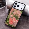 Peonies Beautiful Flower Phone Case for iPhone 17 16 15 Pro Max Air 14 13 12 11 Plus Shockproof Capa Cover
