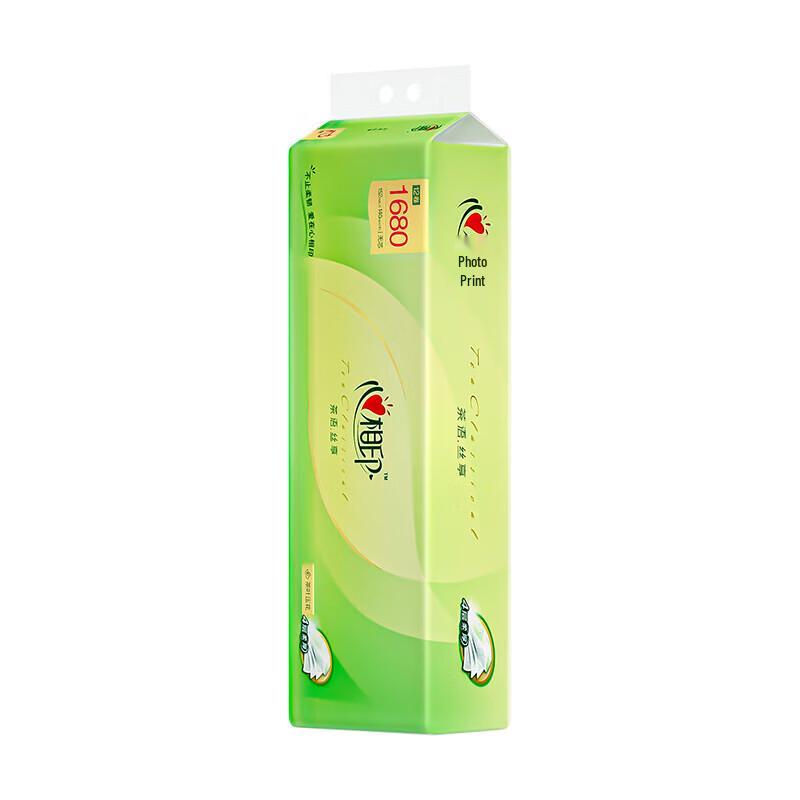 Мягкая без втулки туалетная бумага Kissun Tea Aroma