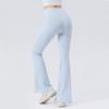 Sexy Milk Brown High Waist Hip Lift Micro-Pull Fitness Trousers
