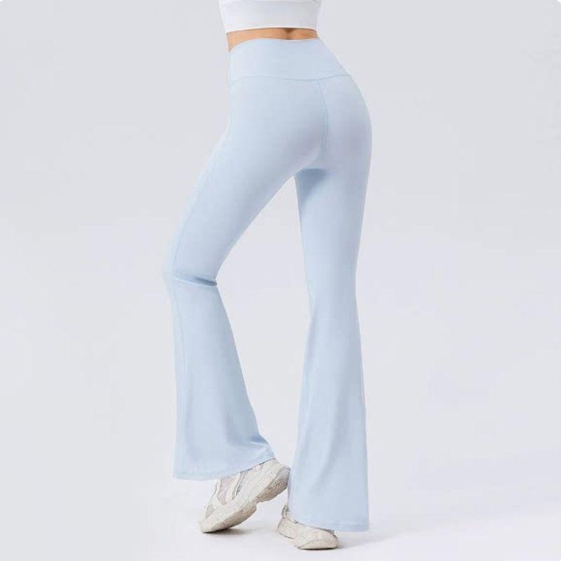 Sexy Milk Brown High Waist Hip Lift Micro-Pull Fitness Trousers