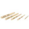 Drift Punch Set Knurled 1/4inch 3/8inch 1/2inch 5/8inch 3/4inch Brass Drift Punch Tool for