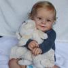 50/60 см тканевая кукла Reborn Baby Maddie Cute Fat 20 дюймов ткань/полностью силиконовая кукла для моделирования тела ручной работы изысканная роспись 3D кожа с видимыми венами