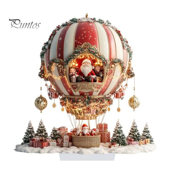 Зимний снежный домик акриловое украшение 2D плоский рождественский вертеп настольная вывеска рождественский домашний офис гостиная спальня книжная полка настольный орнамент