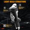 2 шт. H4 LED Двойная проекторная линза Комплект лампочек для автомобильной фары Мотоциклетный Canbus 90 Вт 30000 лм Свет дальнего и ближнего света с турбо-мото лампой LHD 6000K Белый