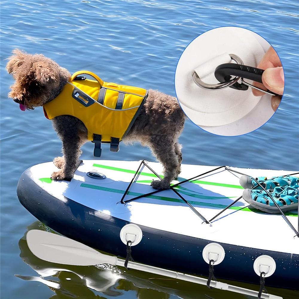 Boat Paddle Clip Kayak Paddle Keeper SUP Paddleboard Inflatable Holder Kayak Oar Snap Clip Kayak Canoe Boat Paddle Accessories