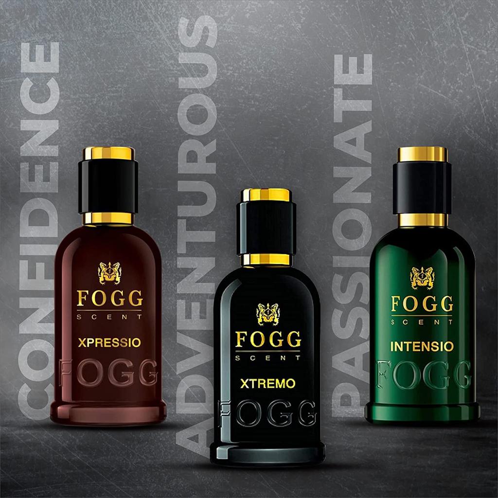 Fogg Impressio Scent, парфюмерная вода, мужские духи, стойкий свежий и успокаивающий аромат, 100 мл