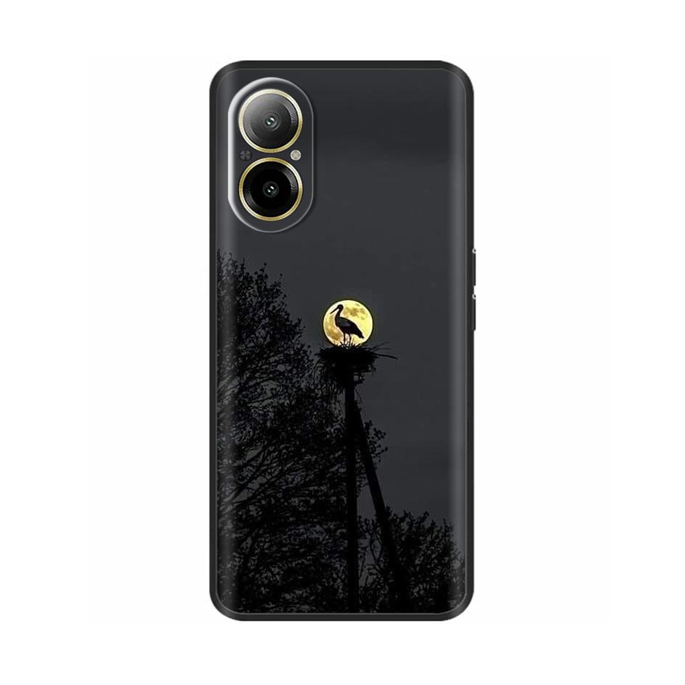 Для Realme C67 4G Чехол Накладка на телефон Крутой Милый Мягкий Гладкий Жидкий Силикон Бампер Для Oppo Realme C67 Полная Защита Задняя Крышка