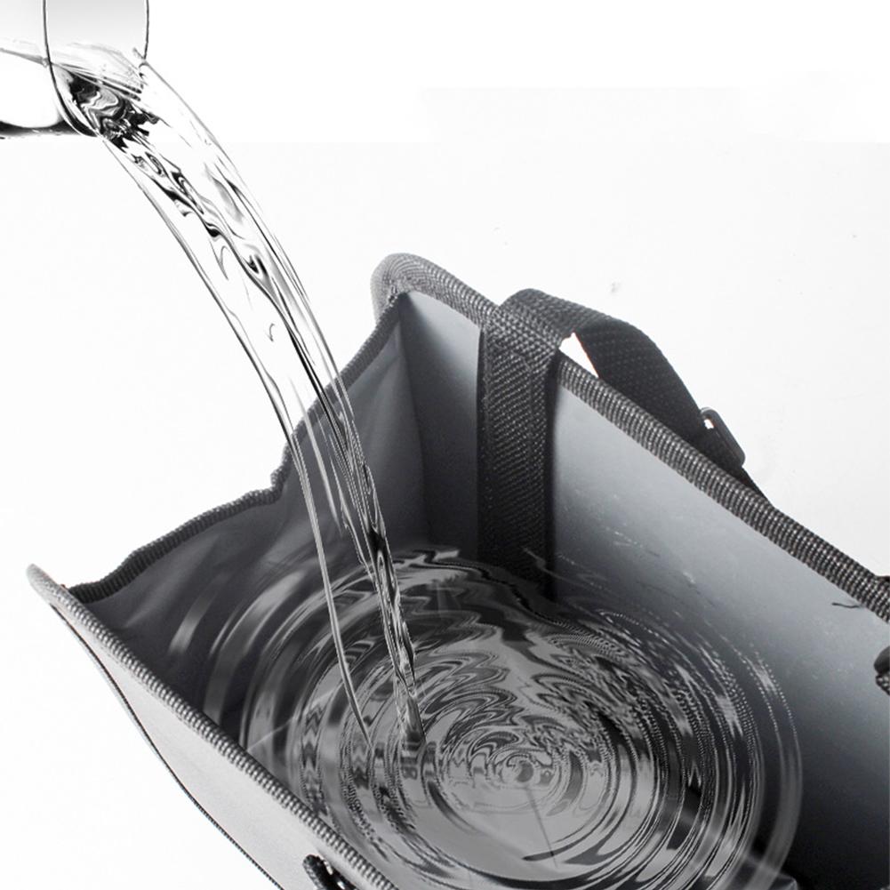 Автомобильная сумка для хранения мусора, автомобильная мусорная корзина, портативный большой автомобиль