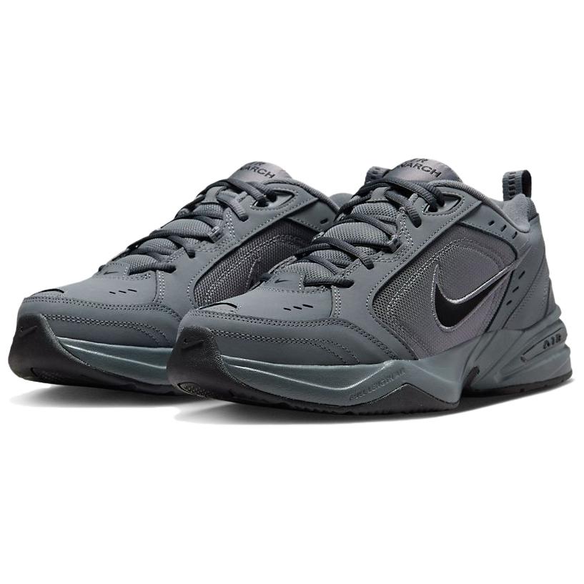 Nike Мужские тренировочные кроссовки Air Monarch IV Темно-серый Черный 415445-020