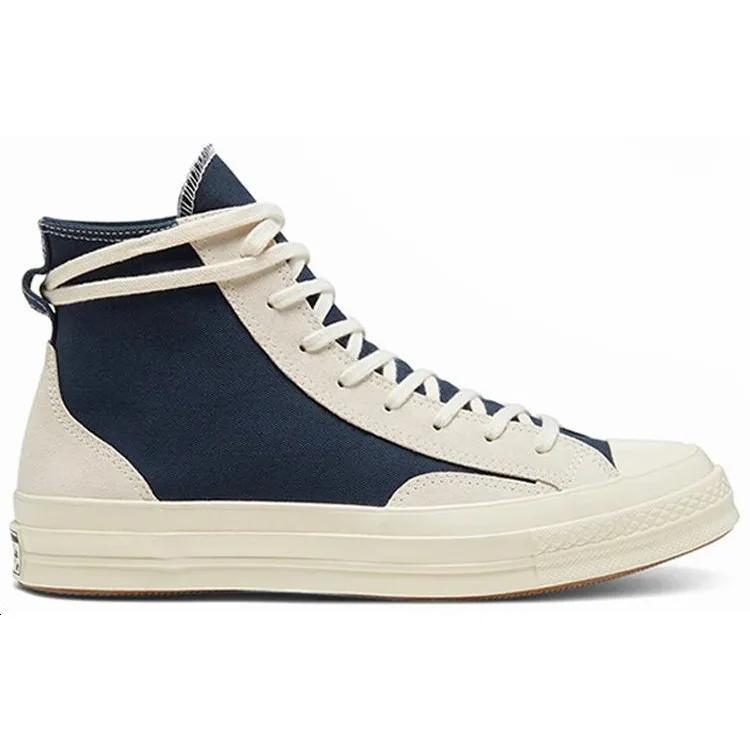 Converse Chuck 70 High 'Final Club - Obsidian' (Unisex) Obsidian / Egret / Egret Canvas Shoes 168604C