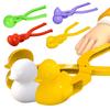 Snowball Maker Snow Ball Toys with Handle Plastic Snowball Claw Tool for Outdoor Indoor Winter Fun Sandcastle Building