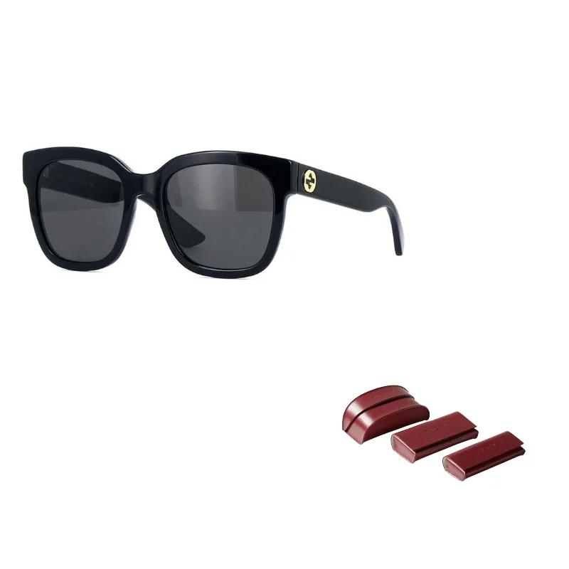 GUCCI Eyewear Double G Square frame Sunglasses (Unisex) Sunglasses GG0034S