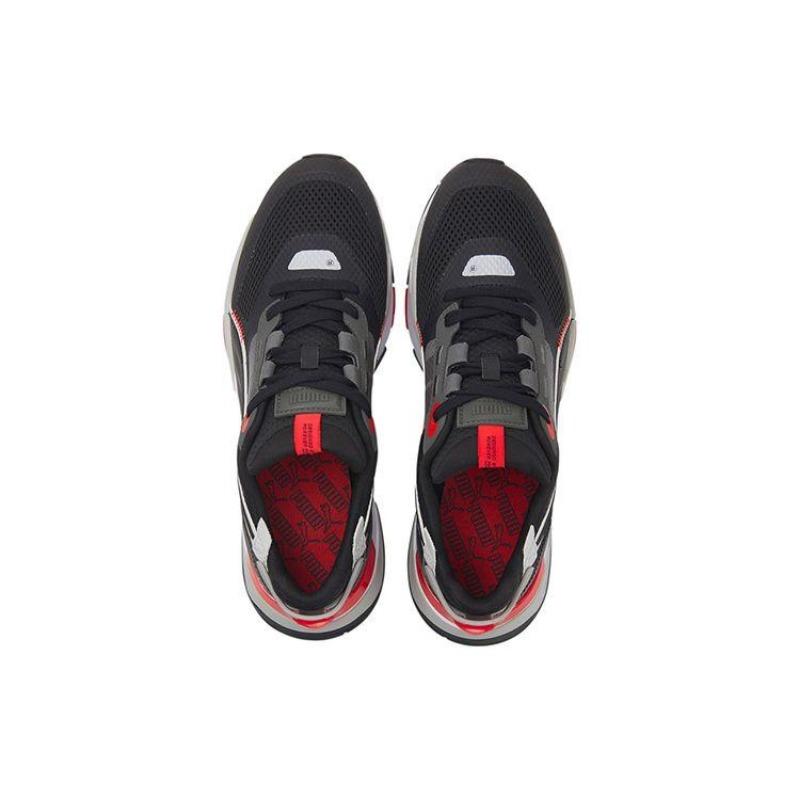 PUMA Mirage Sport Tech Unisex Low-top Fabric Comfort Sports Casual Shoes Black Red 383107-03