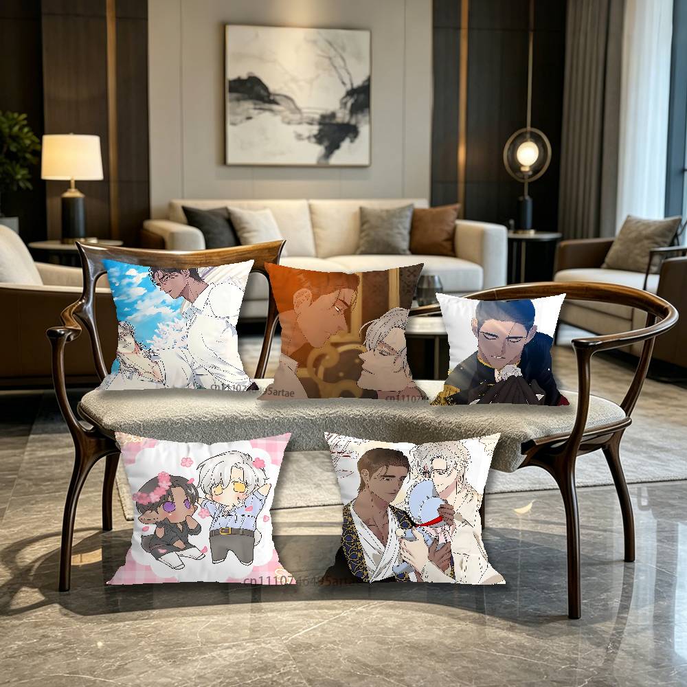 BWAT Smyrna And Capri Bl Anime Pillow Case Living Room Sofa Cushion Cover Suitable For Home Bedroom Room Decoration
