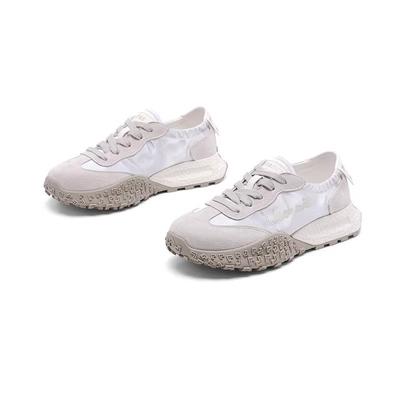 Балетные атласные туфли «Форрест Гамп» женские летние новые модные универсальные дышащие увеличивающие рост повседневные спортивные туфли