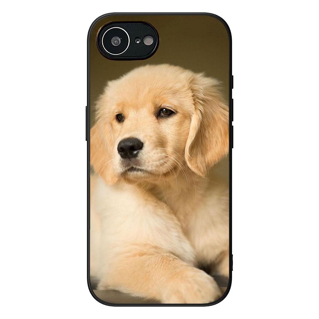 Soft Cover for Samsung Galaxy S25 S24 S23 FE Plus Ultra S7 Edge A16 A15 5G s25+ Coque Phone Case Golden Retriever Dog