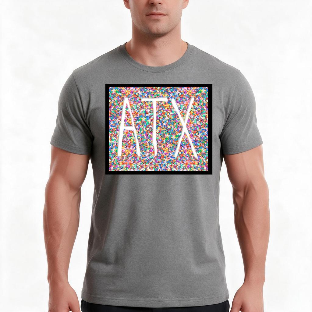 Atx Tshirt Summer Casual Cotton Tee Oversized Streetwear Tops Vintage Graphic Print Loose Fit Short Sleeve 100 Cotton