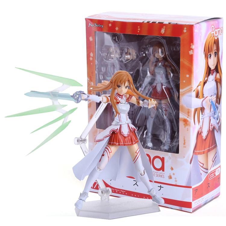 Sword Art Online Киритога Кадзуто Юки Асуна Figma Аниме Фигурка Действия Модель Украшение Игрушки Мальчики Коллекционные Подарки