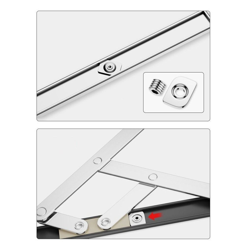 5 шт. Ограничительная пластина ветровой поддержки из нержавеющей стали, без перфорации, аксессуары для открывания окна, окно