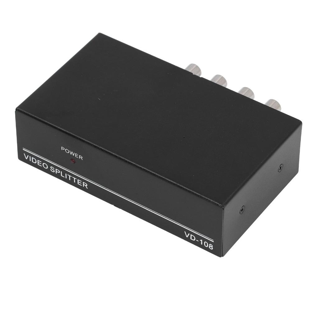 Коаксиальный видеораспределитель Plug and Play 1080p 60Hz Распределитель видеосигнала ТВ-приставка