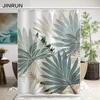 Bathroom Thickened Waterproof Curtain Mildew Proof Shower Curtain Shower Partition Curtain Shower Curtain Bathroom Curtain Free Perforation