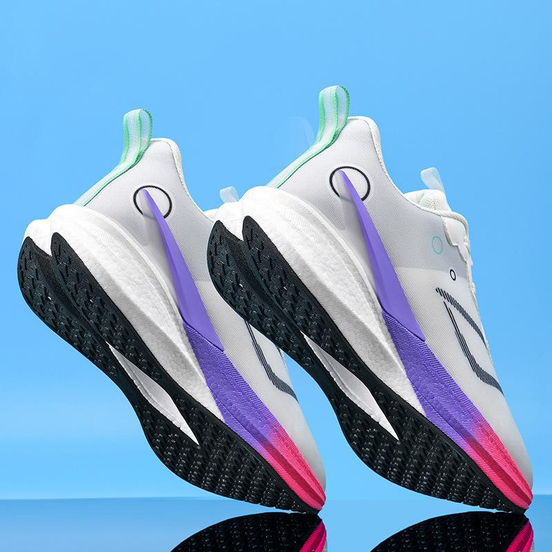 Подростковые кроссовки для бега Кроссовки для бега на длинные дистанции для урока физкультуры в средней школе Амортизирующая карбоновая пластина Red Rabbit 8 для марафона