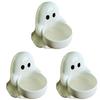 2026 Halloween Ghost Candle Holder Multi-Purpose Aromatherapy Candlestick Gothic Wear Resist Halloween Party Tabletop Ornament