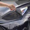 Пленка PPF для фар и задних фонарей для Tesla Model 3 2016- Черная Прозрачная Защитные наклейки из TPU с защитой от царапин и самовосстановлением