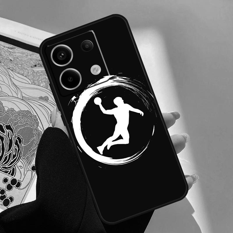 Handball Sport Case For Xiaomi Redmi Note 13 12 11 9 10 14 Pro 9S 10S 11S 12S Redmi 13C 10C 12C 14C Cover