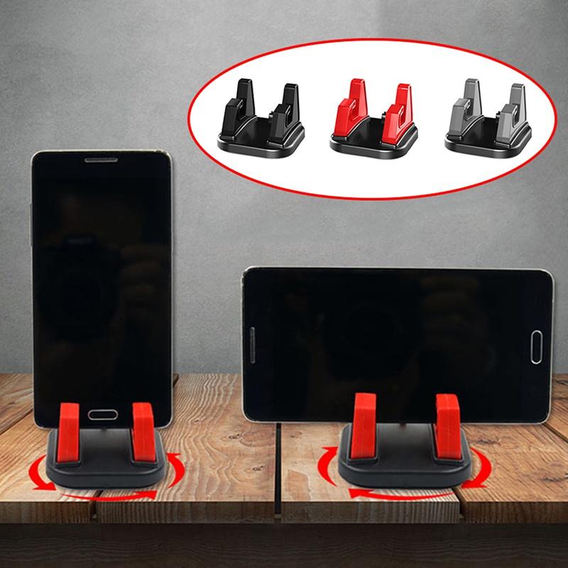 360° Rotate Universal Car Phone Dashboard Mount Non-slip Rubber Holder Pad Phone Stand Bracket