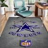Dallas Cowboys Pattern Rug, Indoor/Outdoor Mat, for Picnic, Gameroom, Bedroom, Office, Living Room, Home Decor Carpet, Birthday Gift