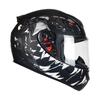 Certified Full Face Motorcycle Helmet Scooter Electric Bike Riders ABS Material DOT ECE Compatible